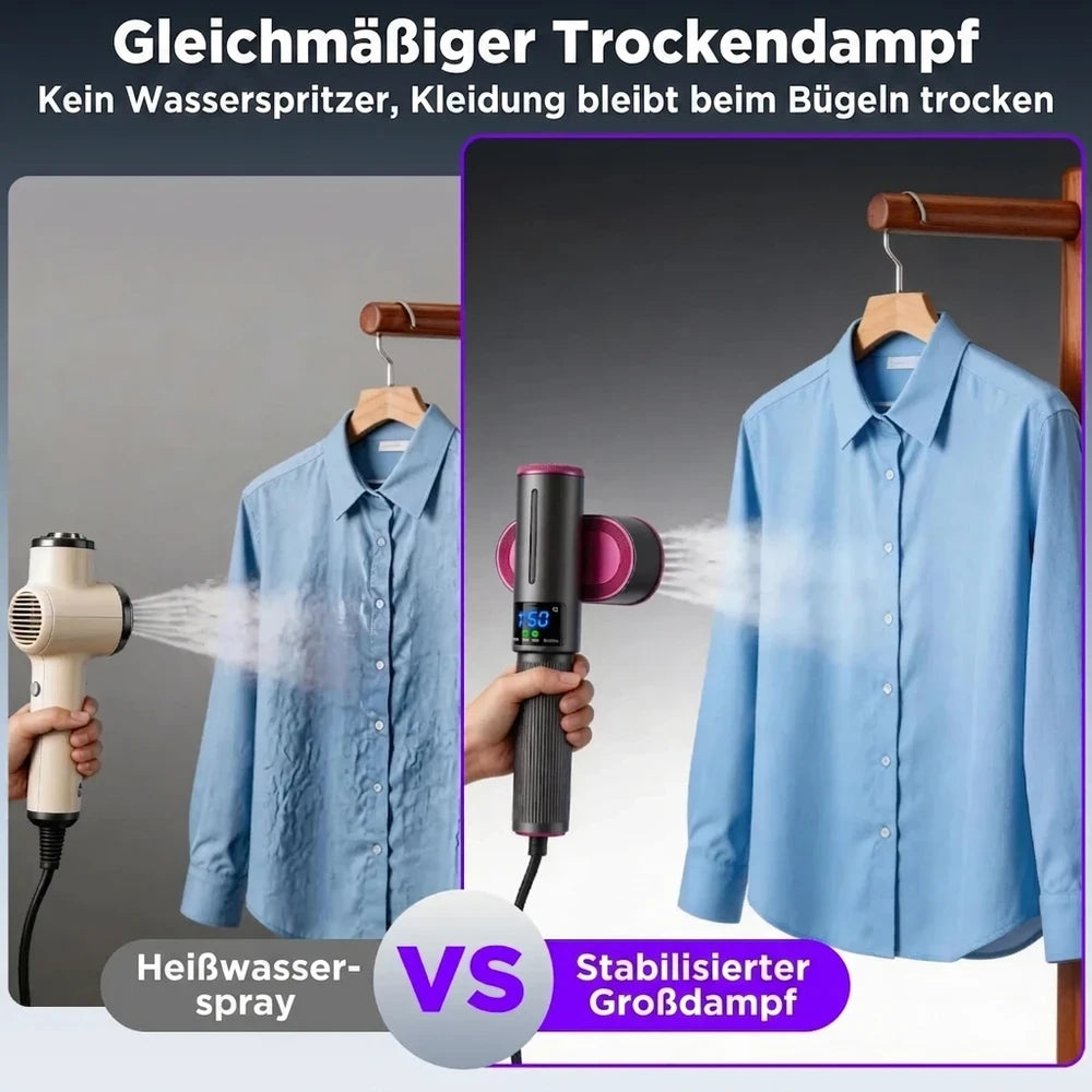 Tragbarer Hand-Dampfbügeleisen