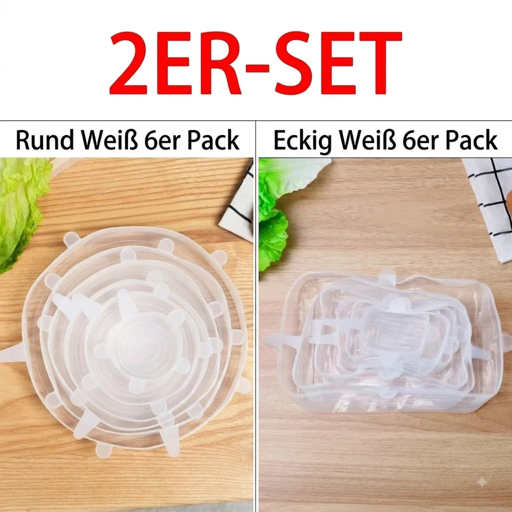 Elastische Silikon Deckel