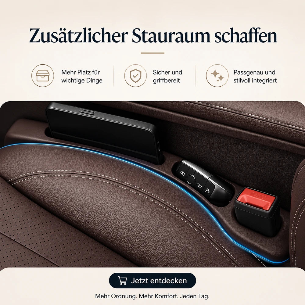 Wasserdichter Autositz Spalt-Organizer