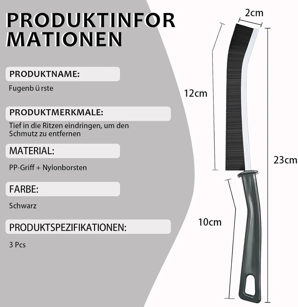 Spaltreinigungsbürste für Ecken und Fugen