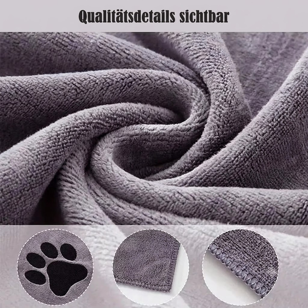 Kuschelweiches Hundehandtuch