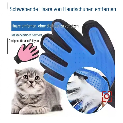 Fellpflege-Handschuh für Haustiere