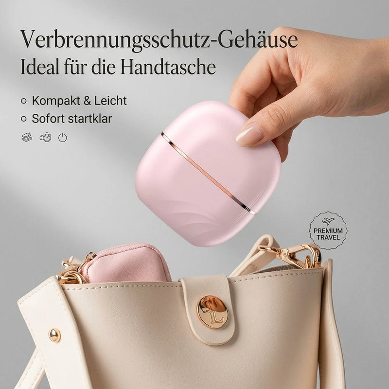 Tragbare Glättbürste