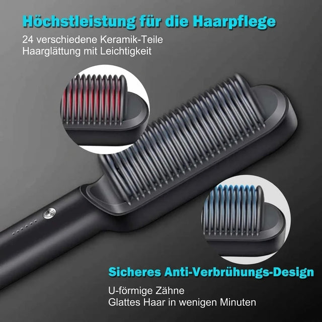 Ionischer Haarglätterschwung